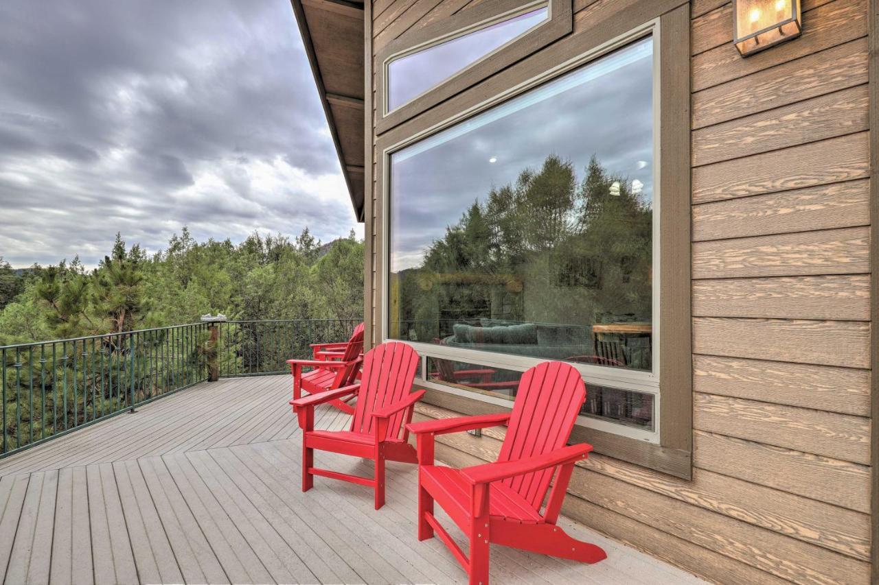 Elkwood Lodge Star Valley Cabin With Hot Tub Payson Exteriér fotografie