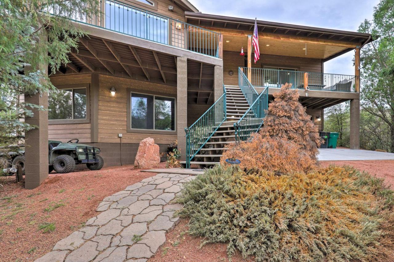 Elkwood Lodge Star Valley Cabin With Hot Tub Payson Exteriér fotografie